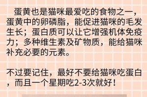猫怀孕和哺乳期间的饮食需求（为您的毛茸宝宝提供健康的营养）