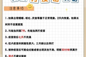 幼犬打了疫苗多久能洗澡？（宠物犬洗澡时间的科学规划与注意事项）