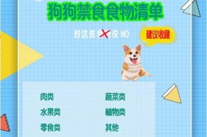 小狗食物禁忌（保护小狗健康，远离这些有害食物）