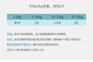 给狗狗吃狗虫药的最佳时间（了解什么时候给狗狗吃狗虫药是关键）