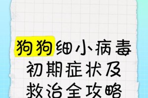 狗狗细小病毒（了解细小病毒的关键原因，保护你的狗狗免受感染）