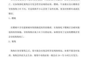小泰迪的水果食谱及禁忌（宠物狗小泰迪的水果选择与限制）